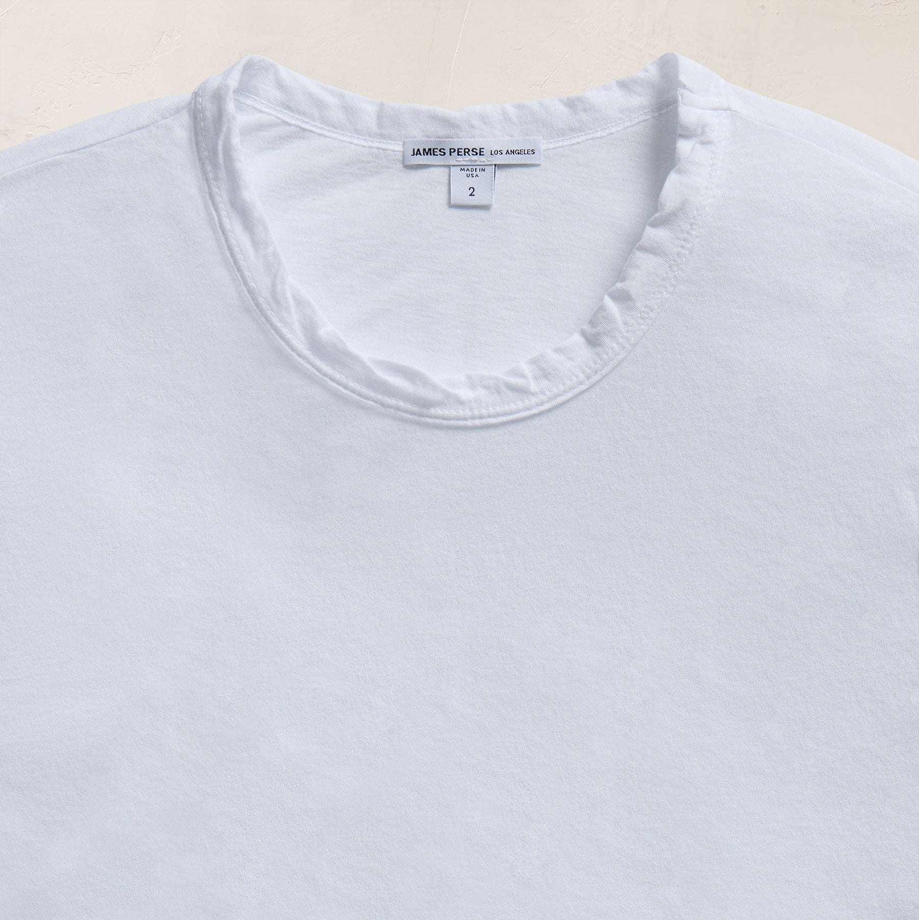 LA Muscle Tank in White | James Perse Los Angeles