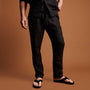 Lightweight Linen Pant in Black | James Perse Los Angeles