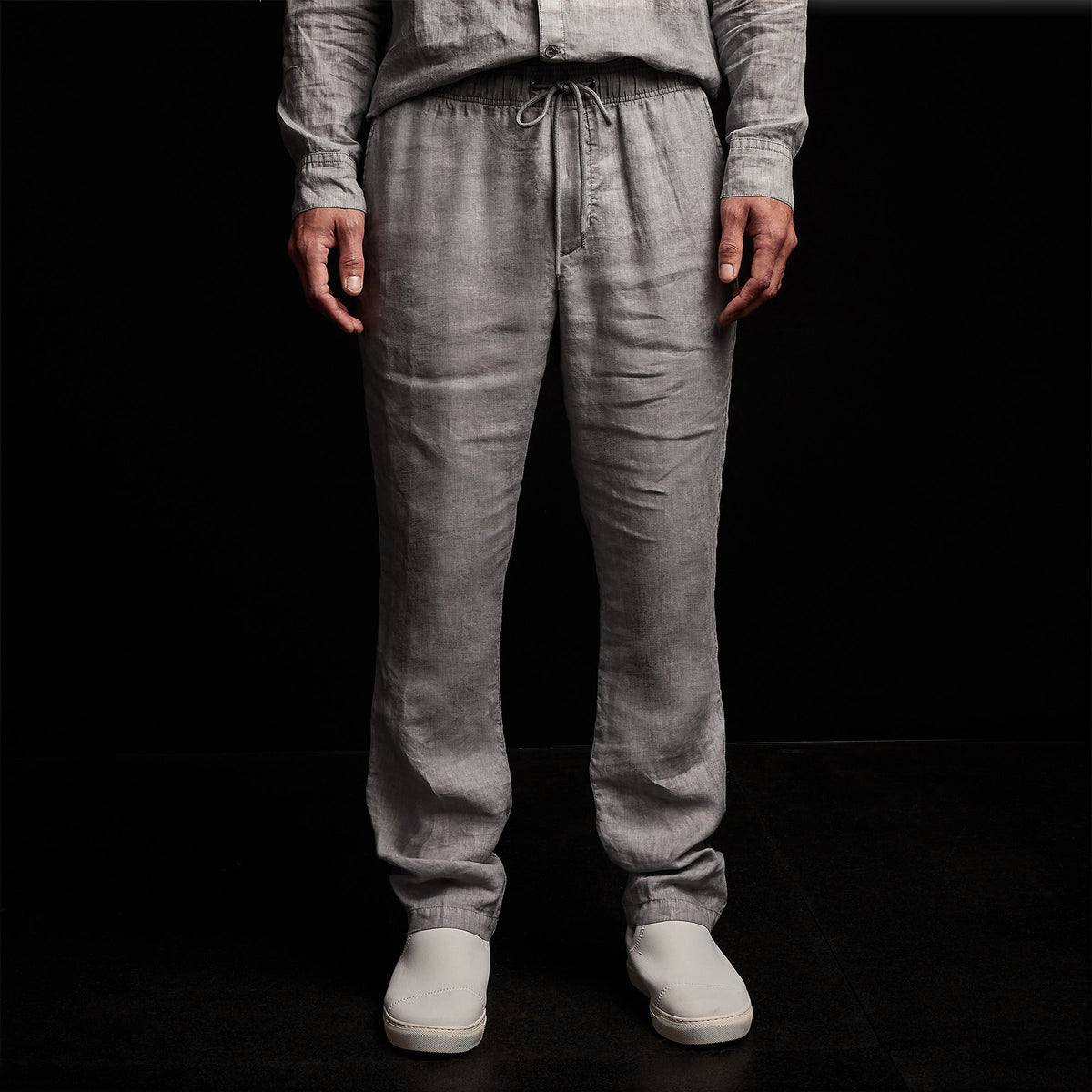 Lightweight Linen Pant in Breeze Pigment | James Perse Los Angeles