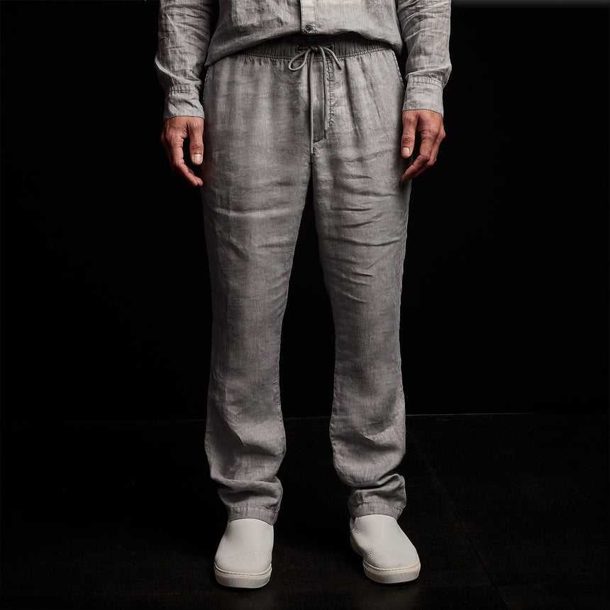 Lightweight Linen Pant in Breeze Pigment | James Perse Los Angeles