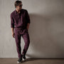Lightweight Linen Pant in Eggplant | James Perse Los Angeles