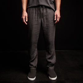 Lightweight Linen Pant in Magma Pigment | James Perse Los Angeles