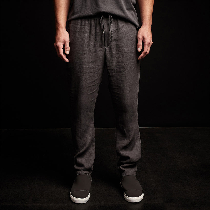 Lightweight Linen Pant in Magma Pigment | James Perse Los Angeles