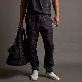 Lightweight Linen Pant in Magma Pigment | James Perse Los Angeles