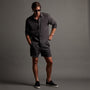 Classic Linen Shirt in Magma Pigment | James Perse Los Angeles