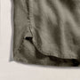Lightweight Linen Shirt in Birch Pigment | James Perse Los Angeles