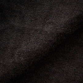 Lightweight Linen Shirt in Black | James Perse Los Angeles