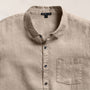 Lightweight Linen Shirt in Overcast Pigment | James Perse Los Angeles