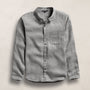Lightweight Linen Shirt in Silver Grey Pigment | James Perse Los Angeles