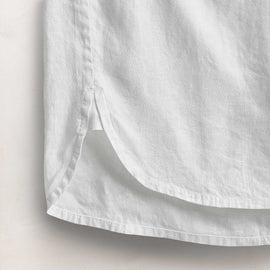 Lightweight Linen Shirt in White | James Perse Los Angeles