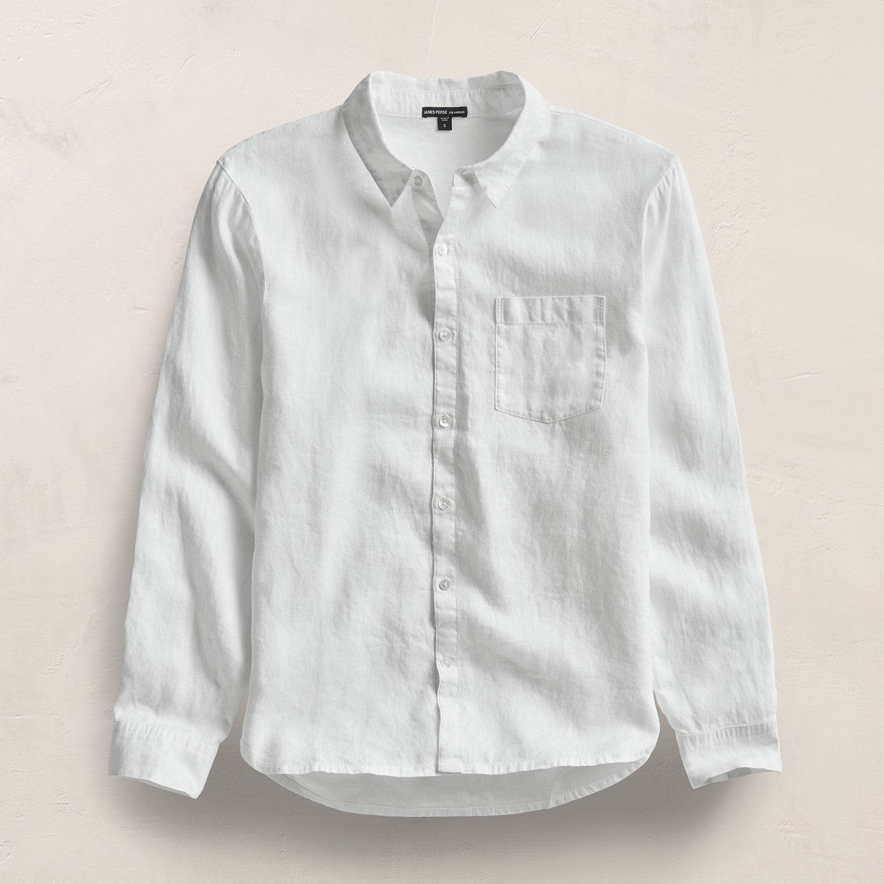 James Perse Lightweight Linen Shirt James Perse Lightweight Linen Shirt