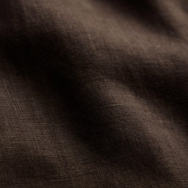 Lightweight Linen Short Sleeve Shirt in Bark Pigment | James Perse Los Angeles