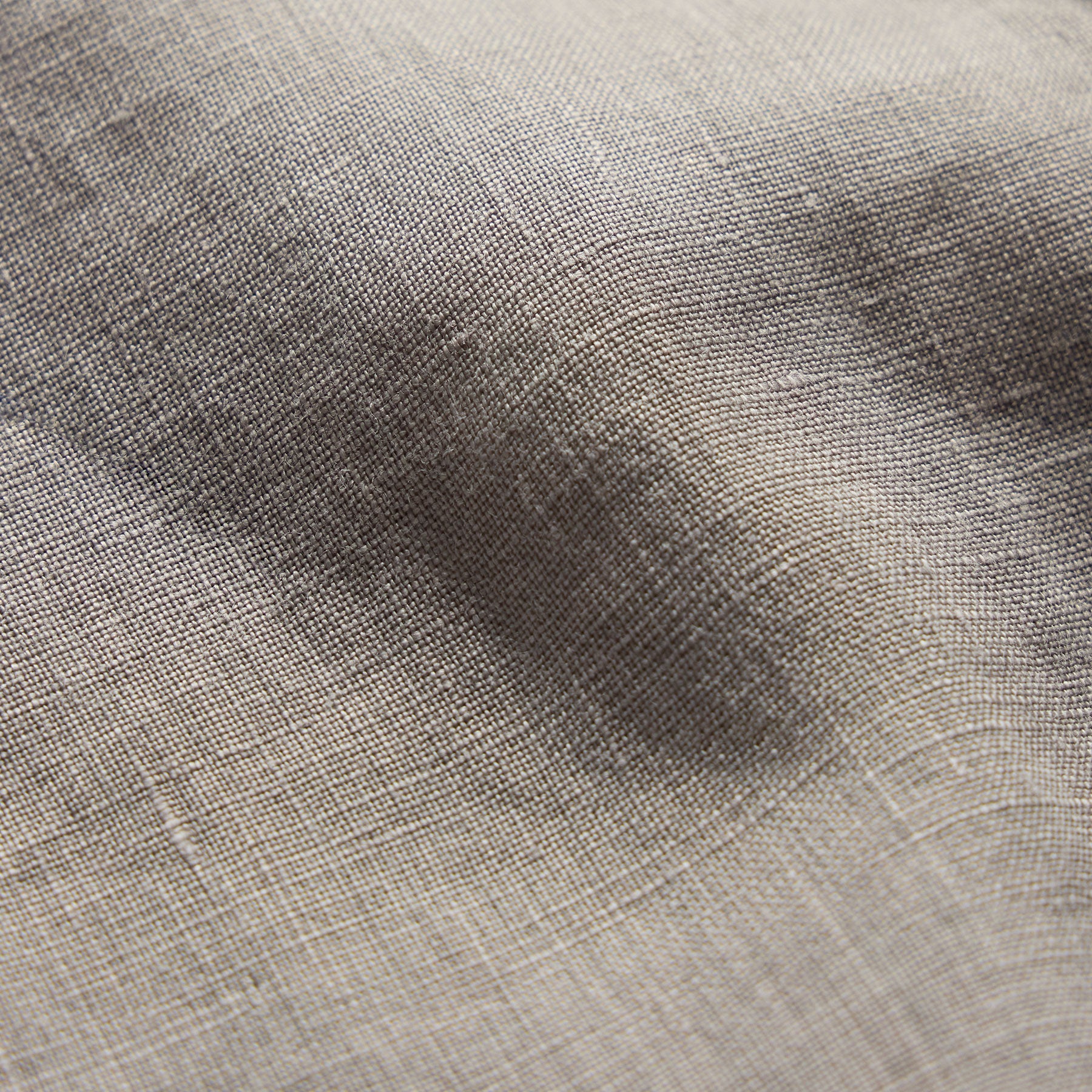 Lightweight Linen Short Sleeve Shirt - Fog Pigment