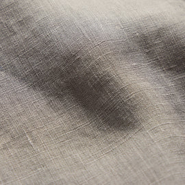 Lightweight Linen Short Sleeve Shirt - Fog Pigment