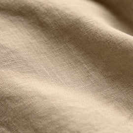 Lightweight Linen Short Sleeve Shirt in Light Khaki Pigment | James Perse Los Angeles