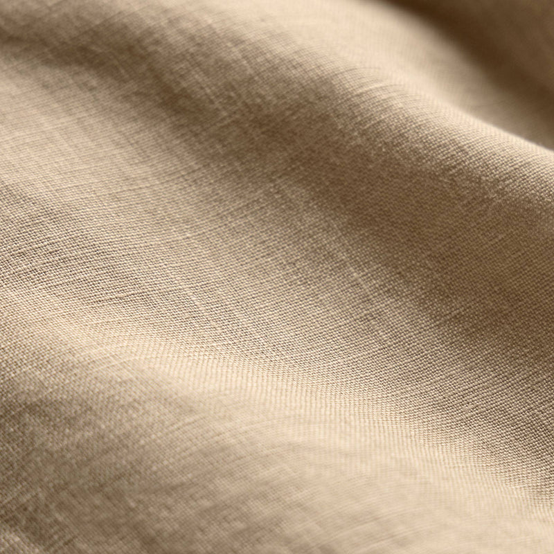 Lightweight Linen Short Sleeve Shirt in Light Khaki Pigment | James Perse Los Angeles