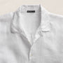 Lightweight Linen Short Sleeve Shirt in White | James Perse Los Angeles