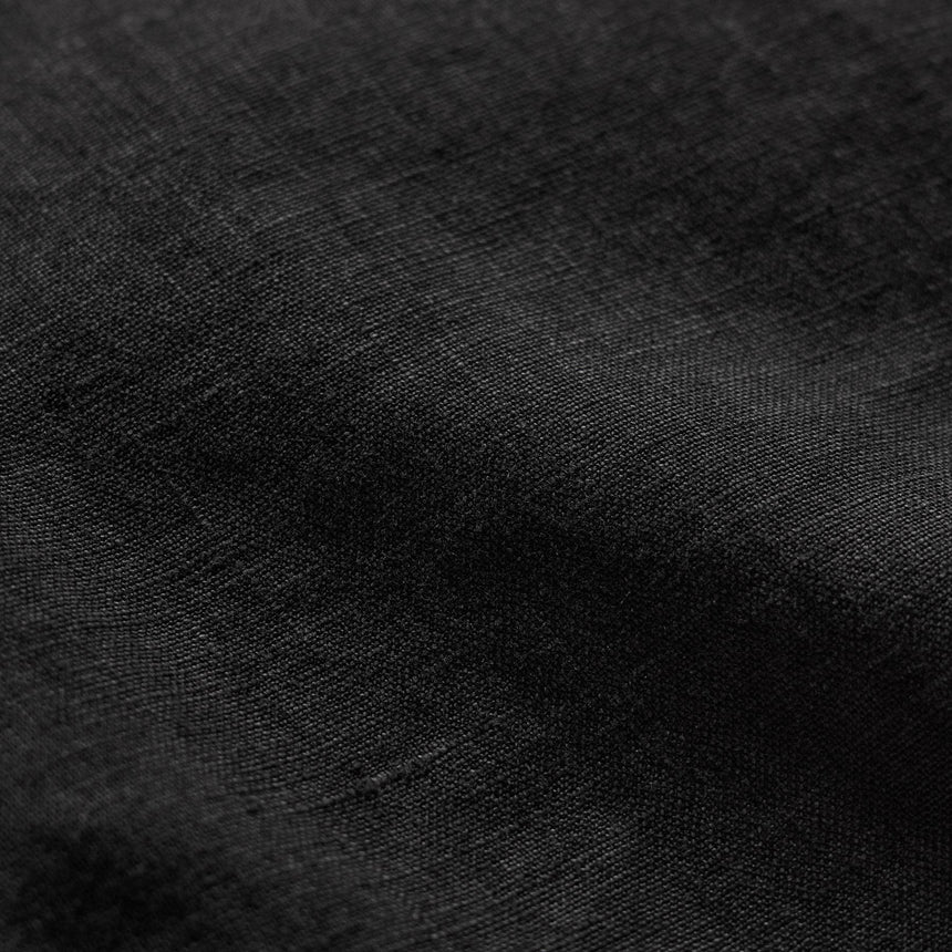 Lightweight Linen Shirt in Black | James Perse Los Angeles