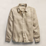 Lightweight Linen Shirt In Flax Pigment | James Perse Los Angeles