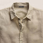 Lightweight Linen Shirt In Flax Pigment | James Perse Los Angeles