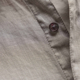 Lightweight Linen Shirt in Fog Pigment | James Perse Los Angeles
