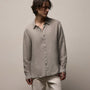 Lightweight Linen Shirt in Fog Pigment | James Perse Los Angeles