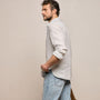 Lightweight Linen Shirt in Memory Pigment | James Perse Los Angeles