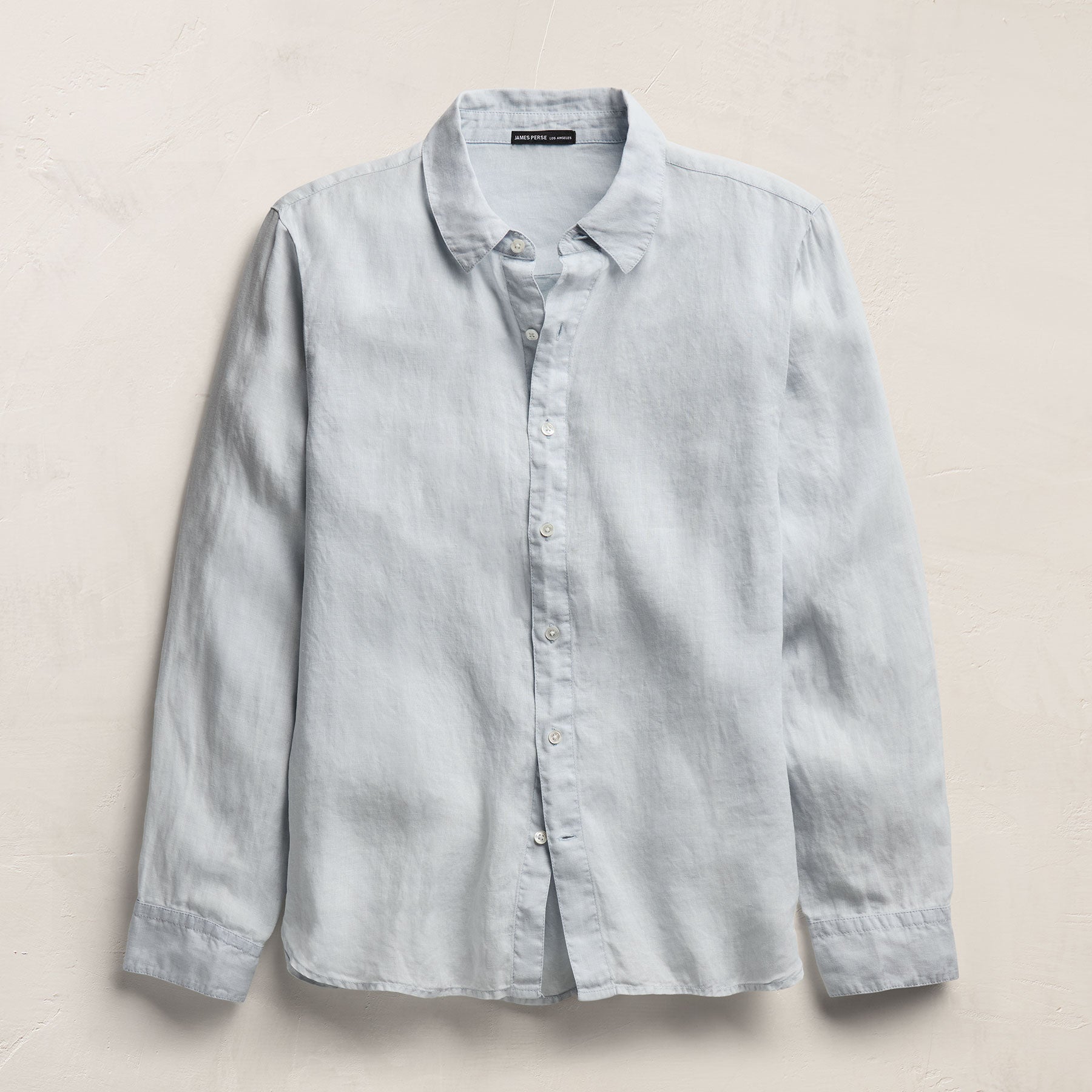 Lightweight Linen Shirt in Memory Pigment | James Perse Los Angeles