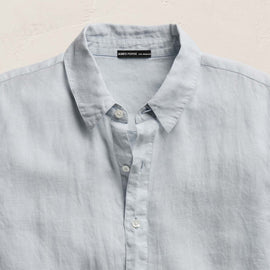 Lightweight Linen Shirt in Memory Pigment | James Perse Los Angeles