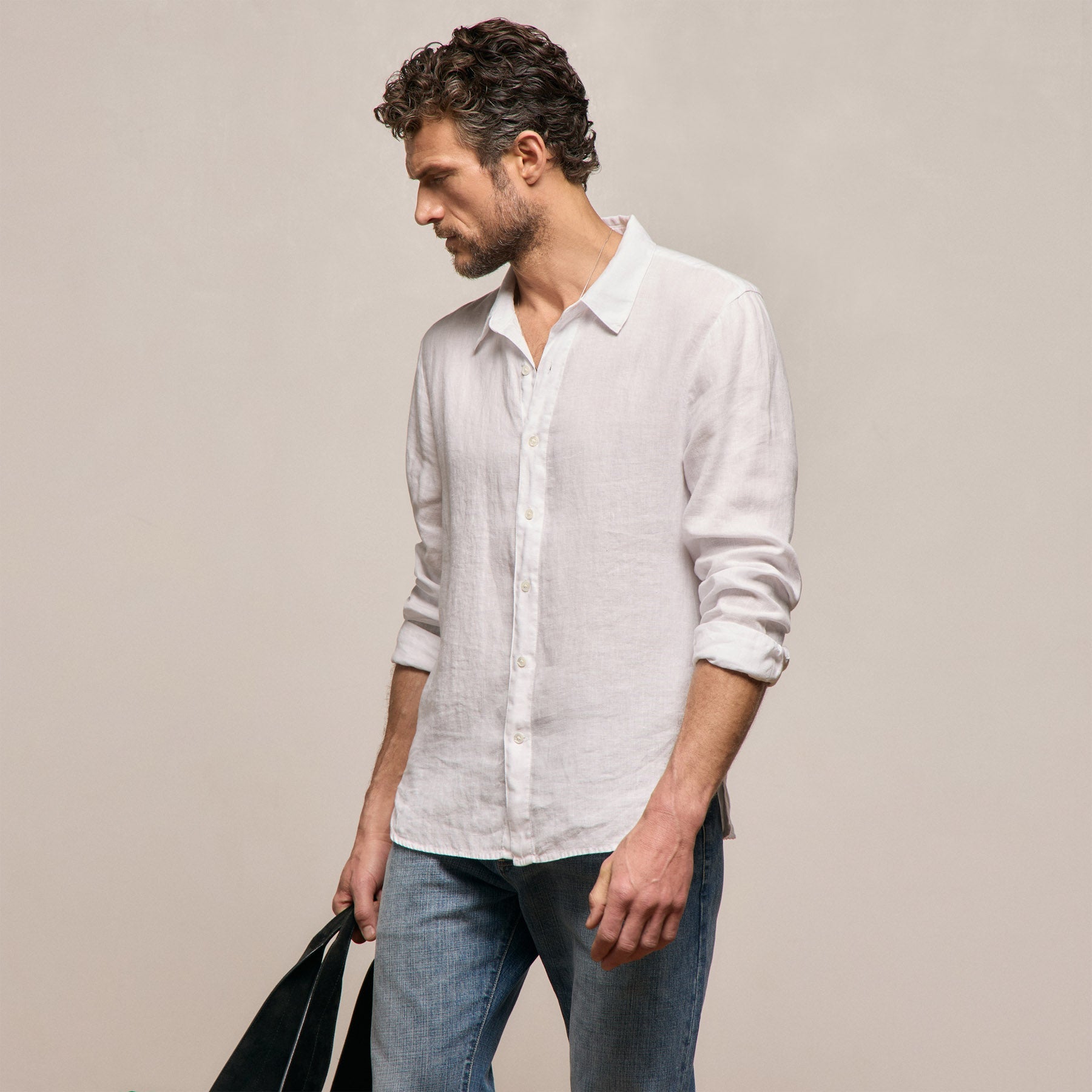 Lightweight Linen Shirt from James Perse - $250