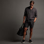 Lightweight Linen Short in Magma Pigment | James Perse Los Angeles