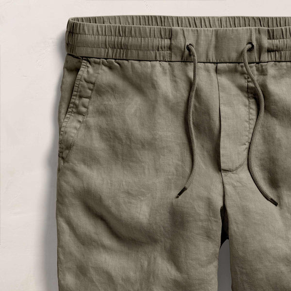 Relaxed Linen Pant in Birch Pigment | James Perse Los Angeles