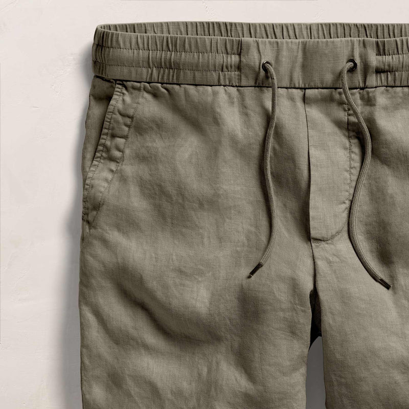 Relaxed Linen Pant in Birch Pigment | James Perse Los Angeles