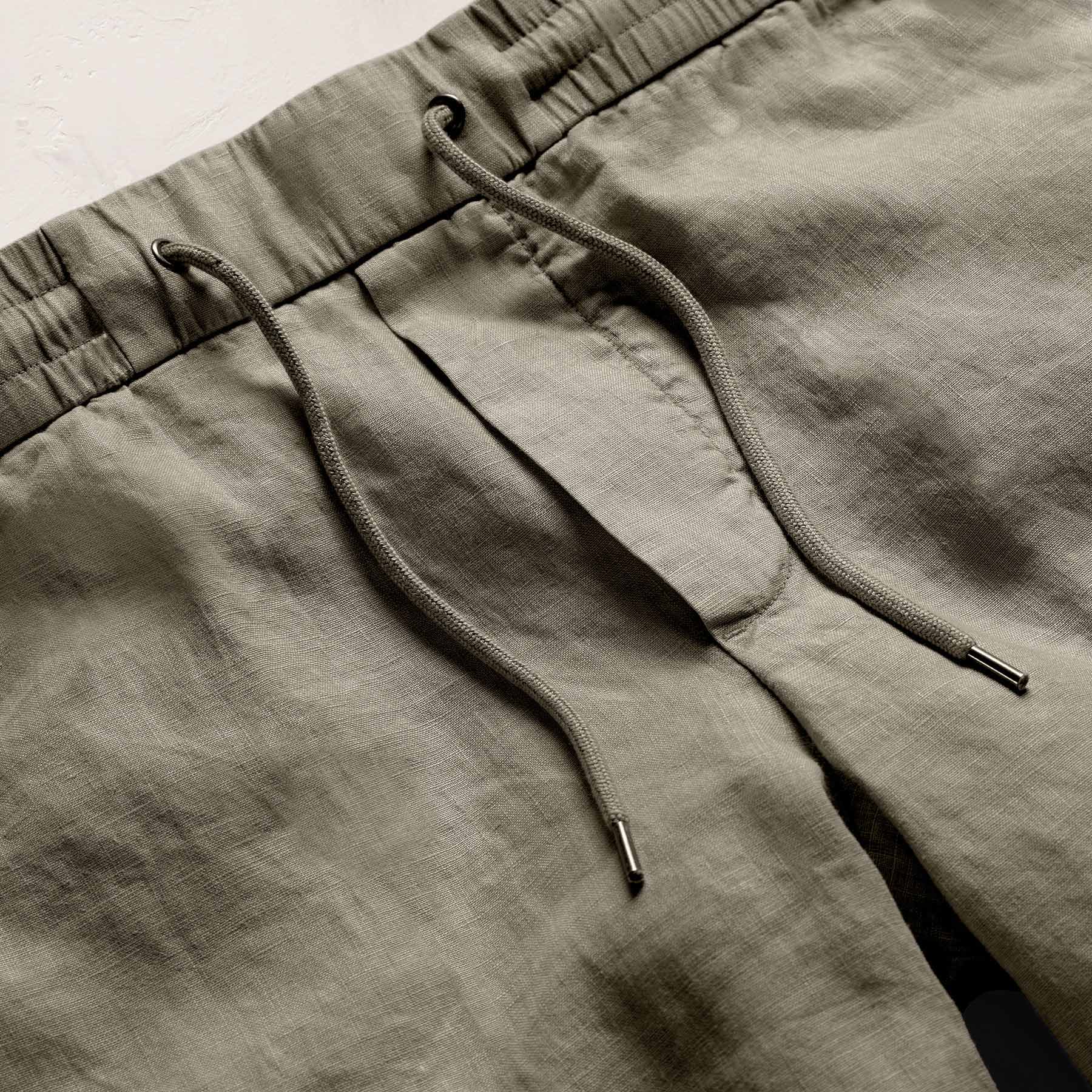 Relaxed Linen Pant in Birch Pigment | James Perse Los Angeles