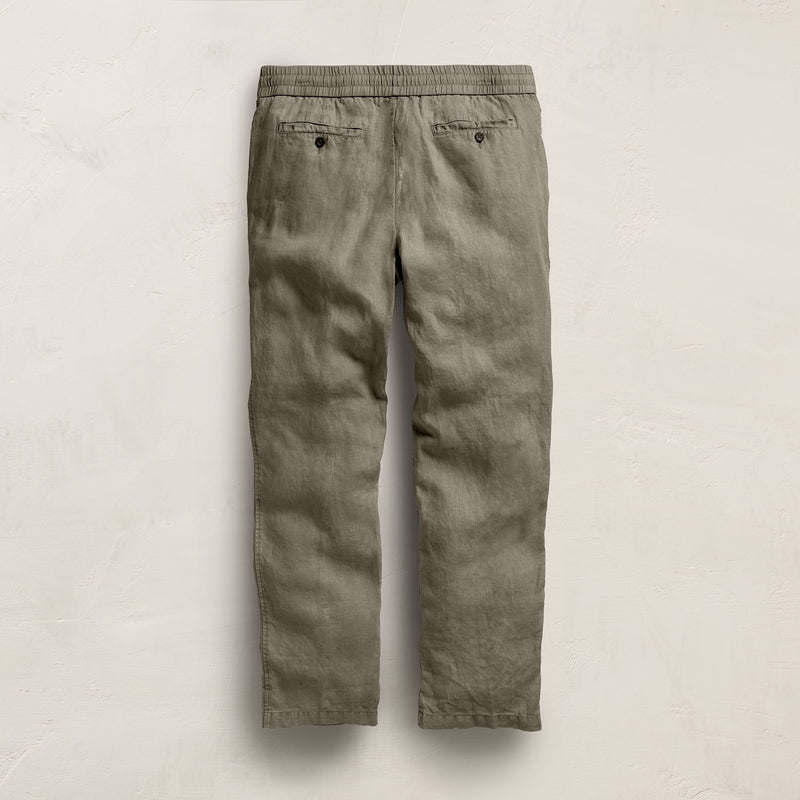 Relaxed Linen Pant in Birch Pigment | James Perse Los Angeles