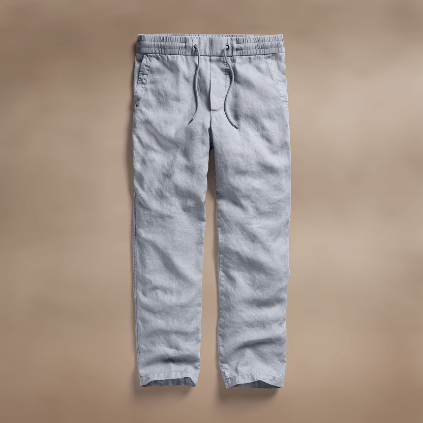 Relaxed Linen Pant in Grey Sky Pigment | James Perse Los Angeles