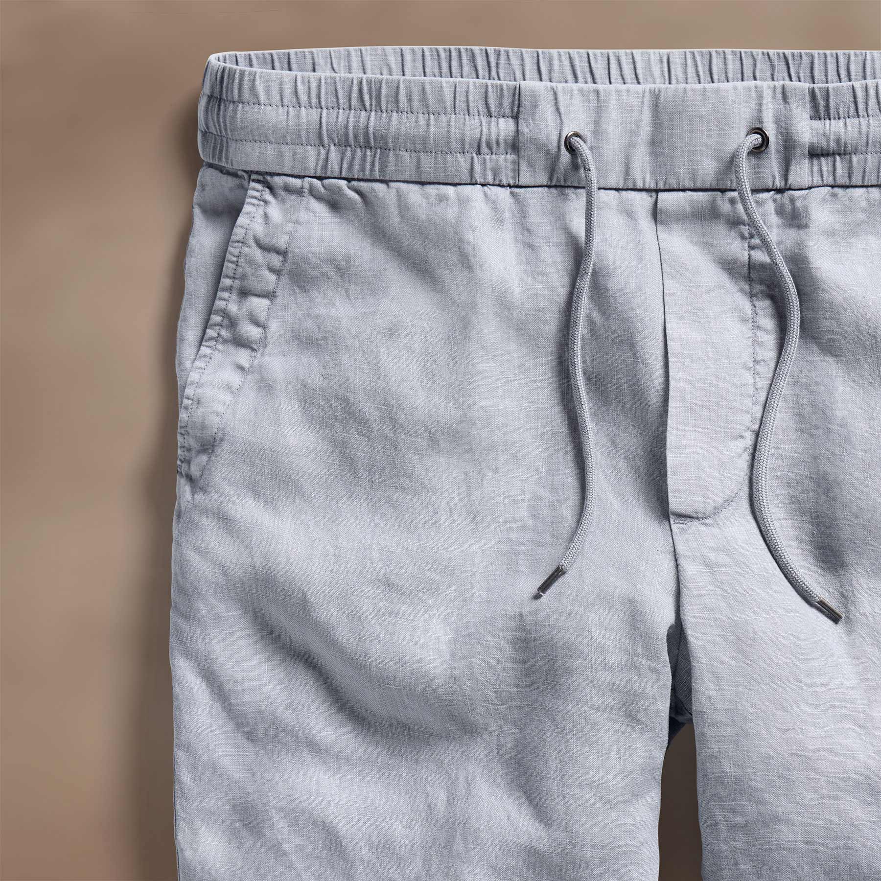 Relaxed Linen Pant in Grey Sky Pigment | James Perse Los Angeles