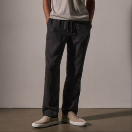 Relaxed Linen Pant in Magma Pigment | James Perse Los Angeles