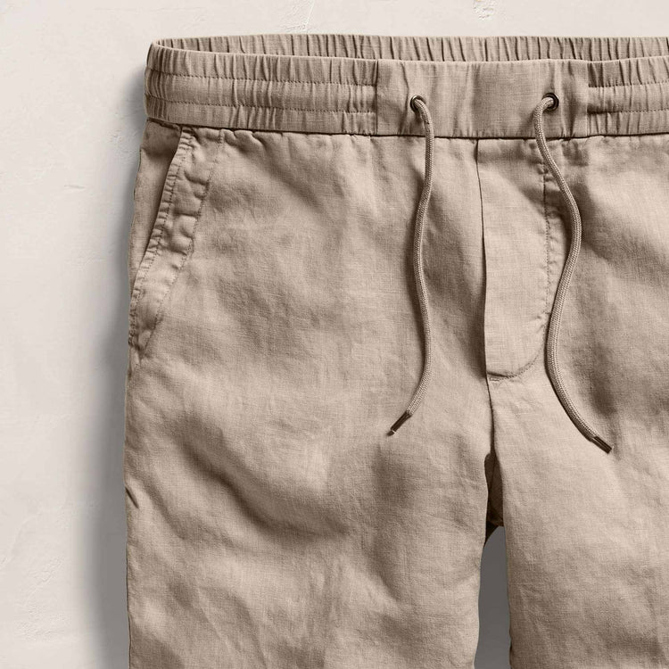Relaxed Linen Pant in Overcast Pigment | James Perse Los Angeles
