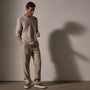 Relaxed Linen Pant in Overcast Pigment | James Perse Los Angeles