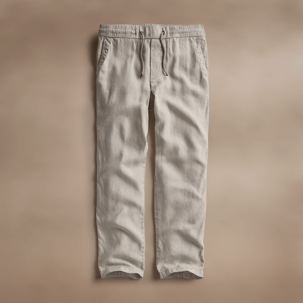 Relaxed Linen Pant in Salt Pigment | James Perse Los Angeles