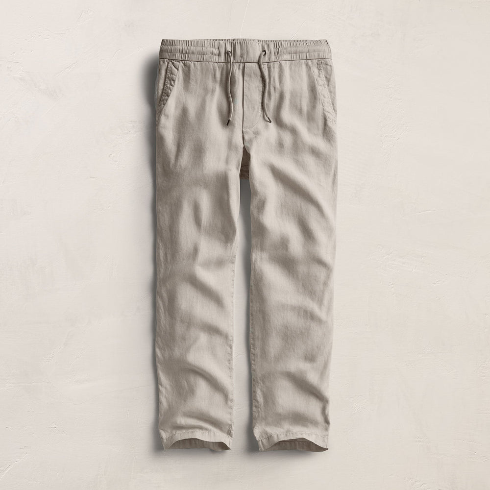 Relaxed Linen Pant in Salt Pigment | James Perse Los Angeles