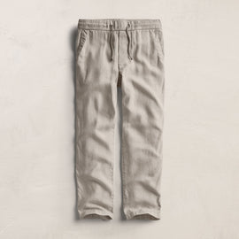 Relaxed Linen Pant in Salt Pigment | James Perse Los Angeles