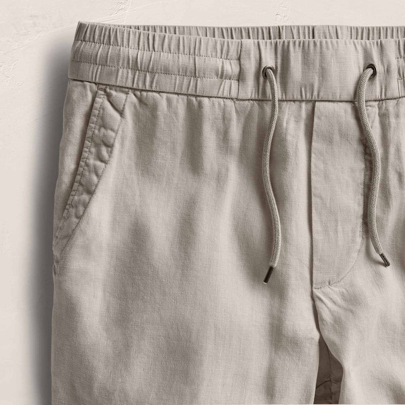 Relaxed Linen Pant in Salt Pigment | James Perse Los Angeles