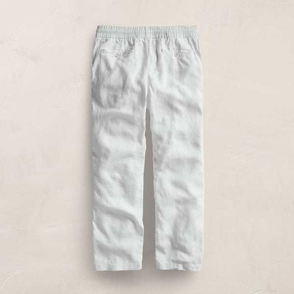 Relaxed Linen Pant in White | James Perse Los Angeles