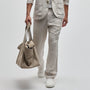 Garment Dyed Linen Pant in Salt Pigment | James Perse Los Angeles