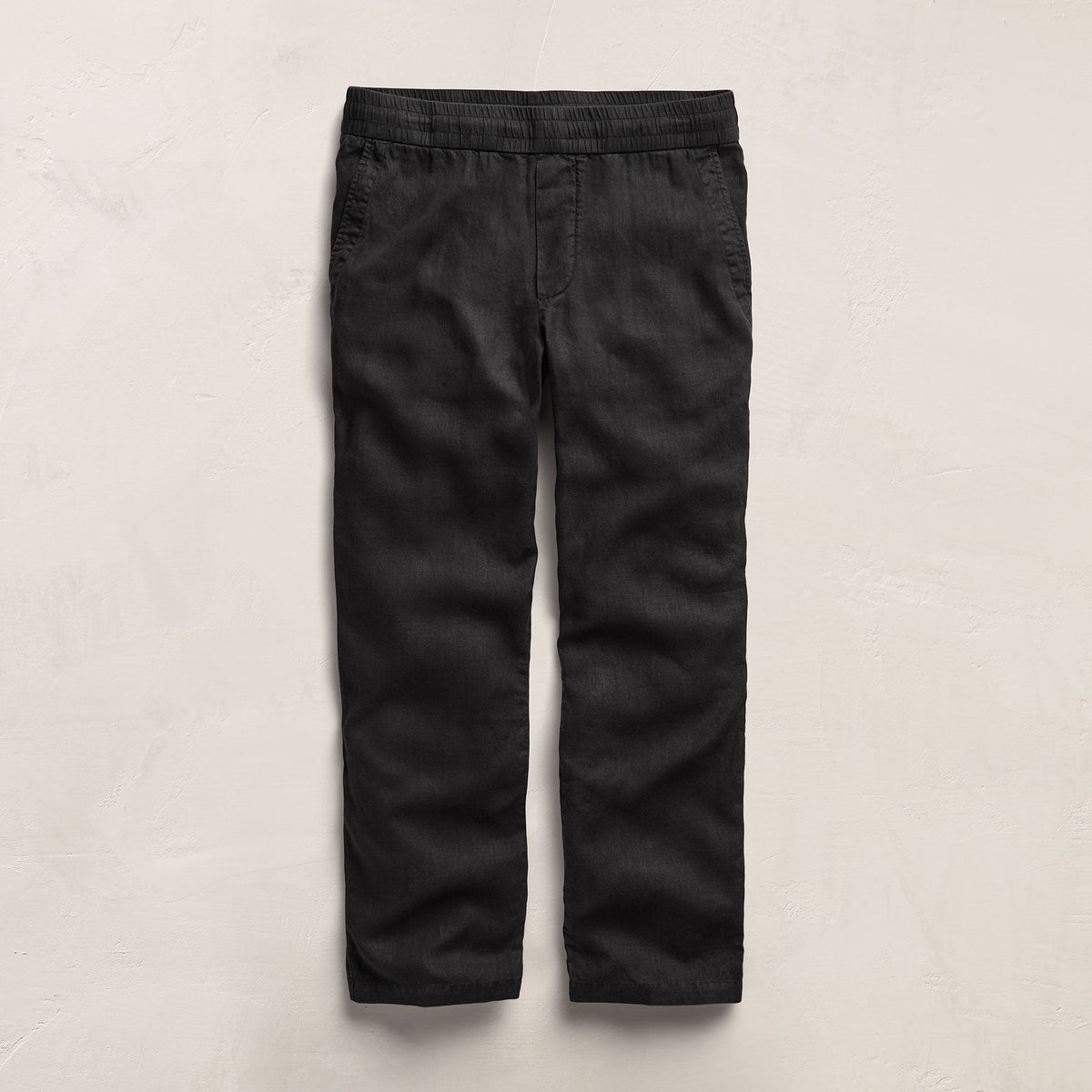 Lightweight Linen Pant in Black | James Perse Los Angeles