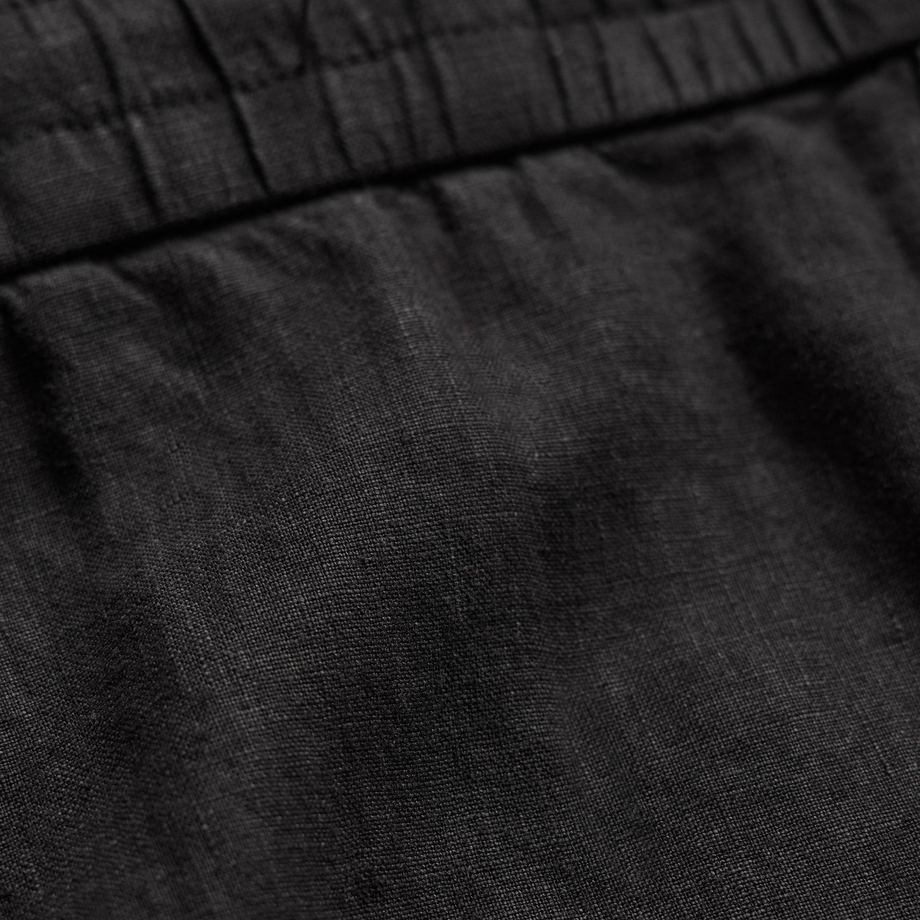 Lightweight Linen Pant in Black | James Perse Los Angeles