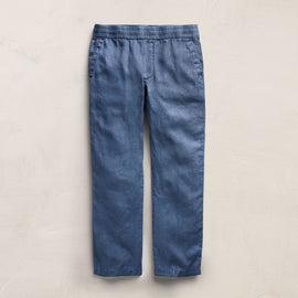 Lightweight Linen Pant in Danube Pigment | James Perse Los Angeles