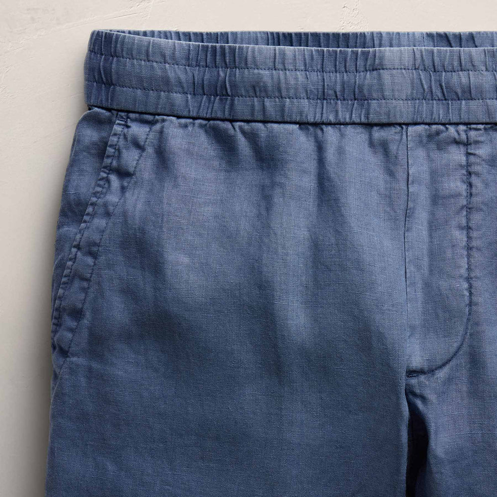 Lightweight Linen Pant in Danube Pigment | James Perse Los Angeles